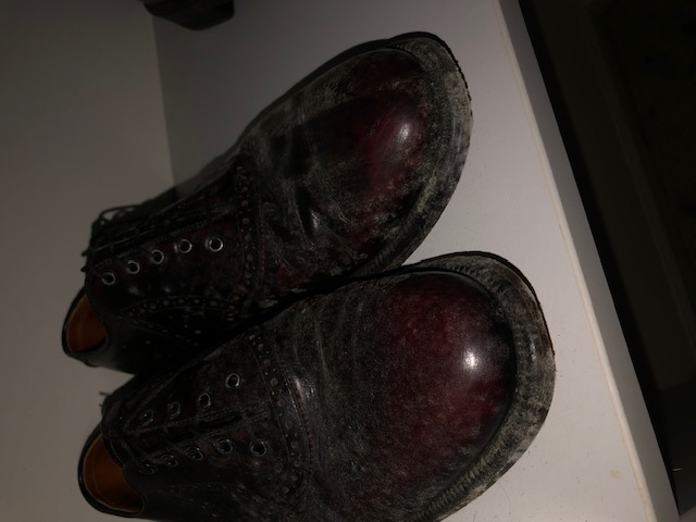 Mold growth on stored shoes caused by poor indoor air quality
